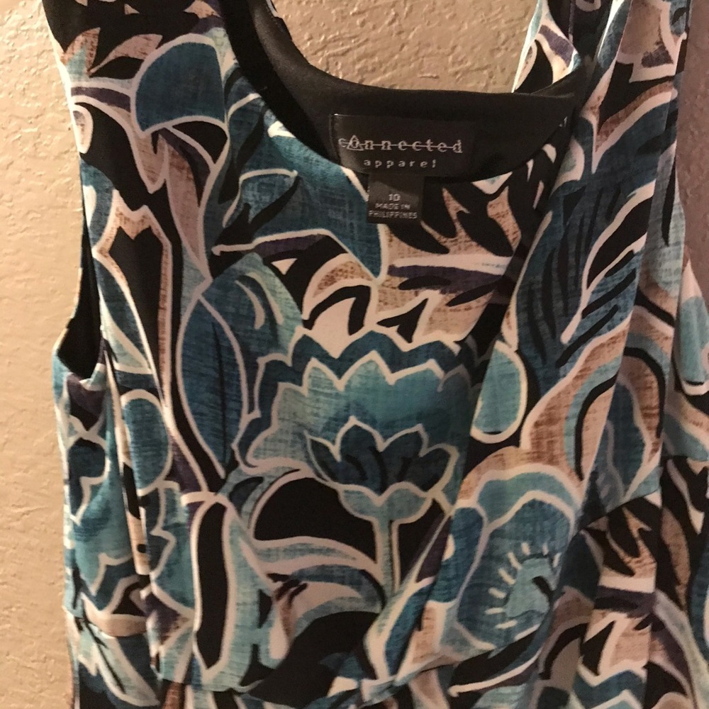 Mock Wrap Dress